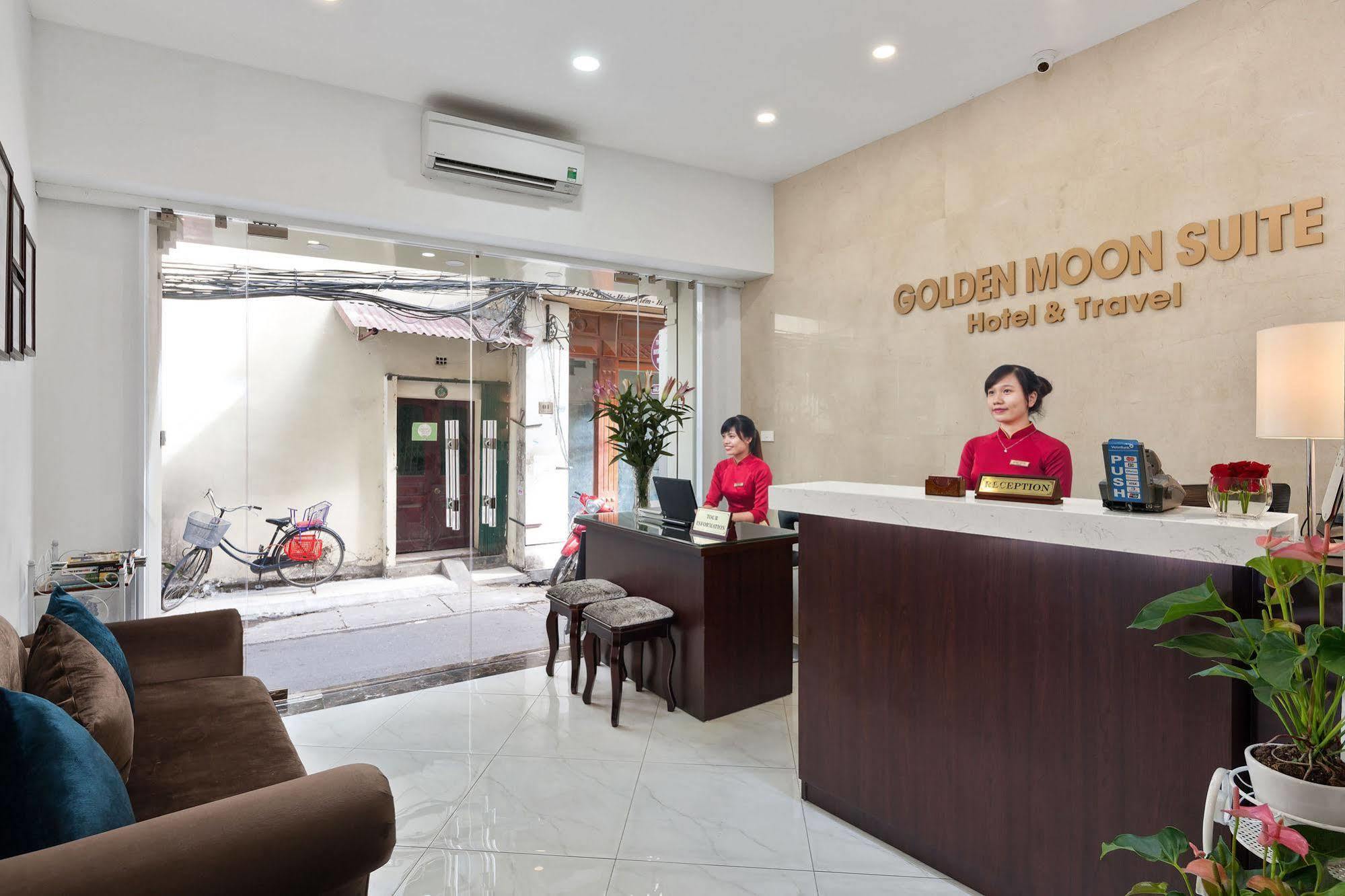 Golden Moon Suite Hotel Hanoi Exterior foto